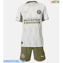 Camisa de time de futebol PSV Eindhoven Replicas 3º Equipamento Infantil 2025-26 Manga Curta (+ Calças curtas)